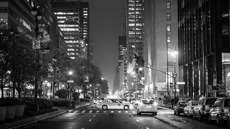 new york city at night