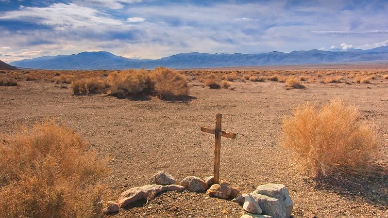unmarked grave california